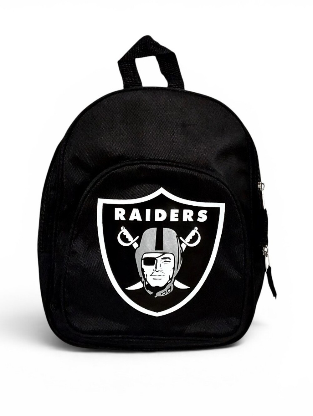 NFL Raiders Black Mini Backpack